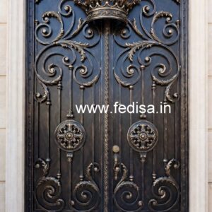 Luxury Villa Front Entrance Gate Grill Design No-4189