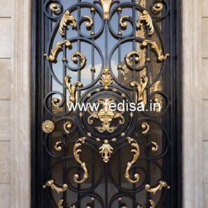 Modern Gate Grill Design Ideas for Luxury Home Entrances No-4201
