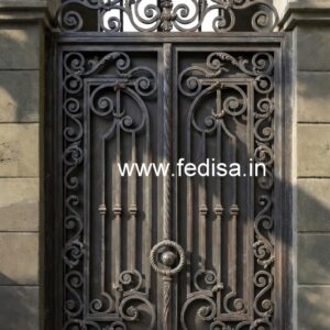 Decorative Gate Grill Design for Home Security and Style No-4206