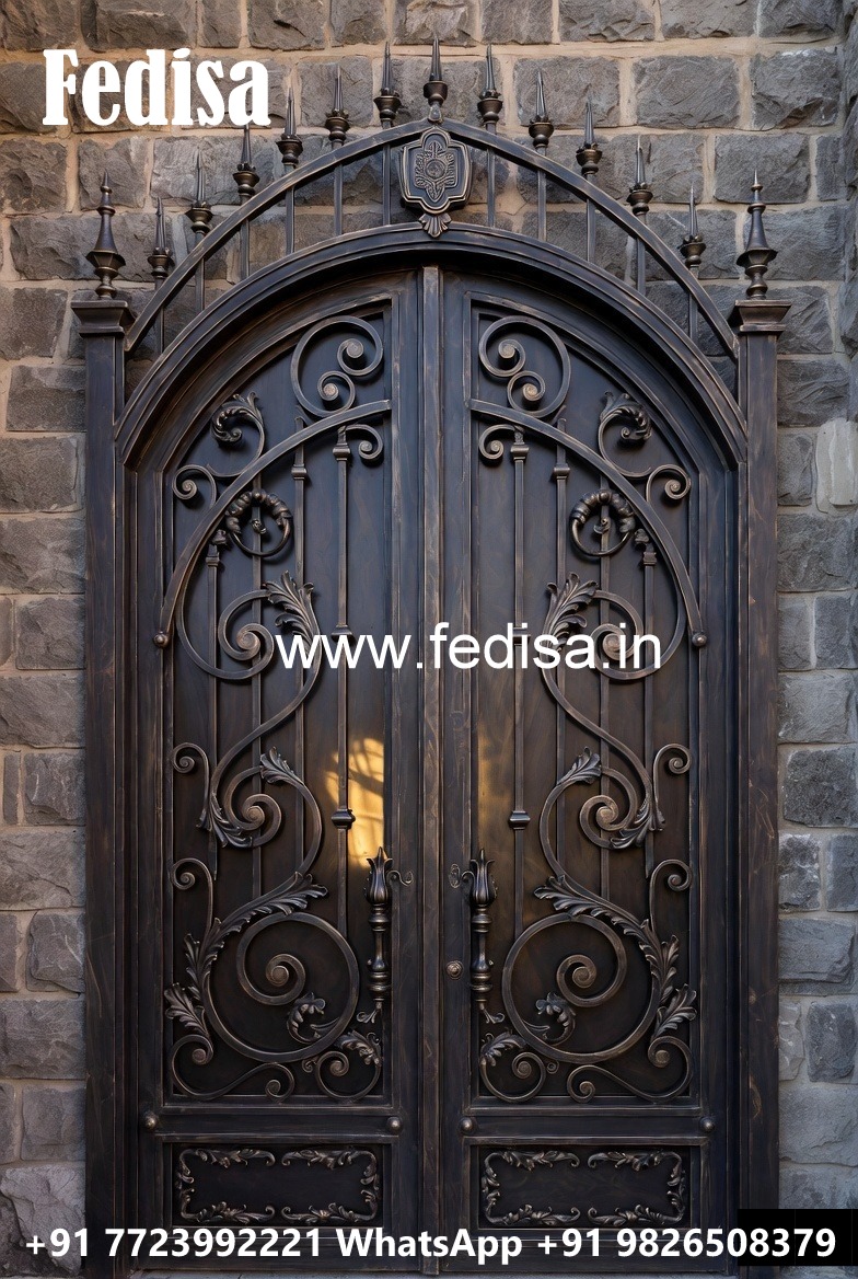 Fancy Gate Grill Design for Modern Residential Gates No-4216