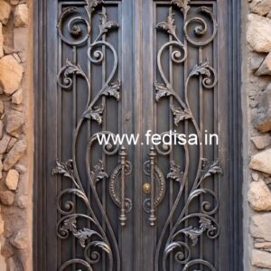 Grand Entrance Gate Grill Design for Luxury Villas No-4248
