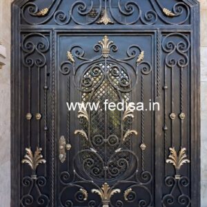 Elegant Villa Gate Grill Design with Luxury Finish No-4255
