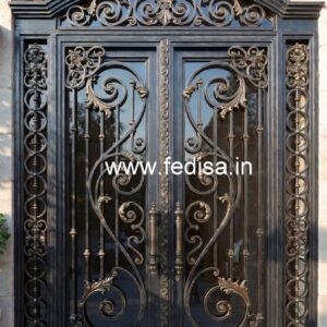 Front Yard Gate Grill Design for Stylish Entrance No-4257