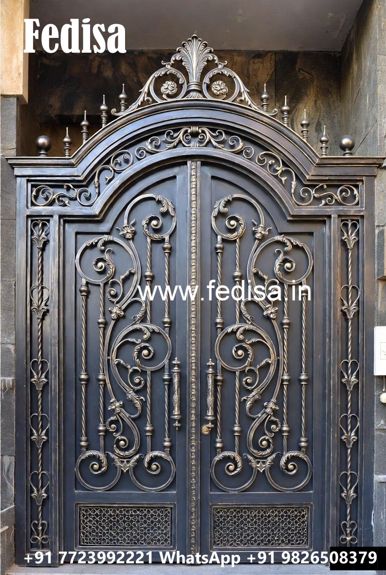 Royal Style Gate Grill Design for Home Entrance No-4264