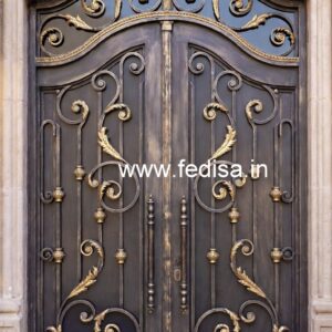 Fancy Metal Gate Grill Design for Modern Villas No-4283