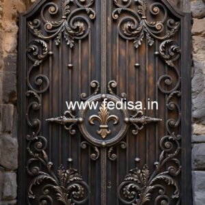 Trendy Villa Gate Grill Design for Exterior Beauty No-4292