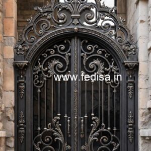 Modern Luxury Gate Grill Design for House Front No-4302