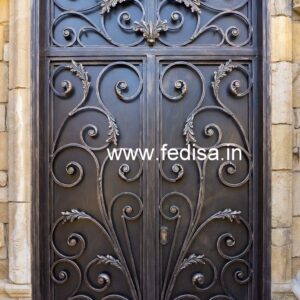 Decorative Front Gate Grill Design with Modern Style No-4306