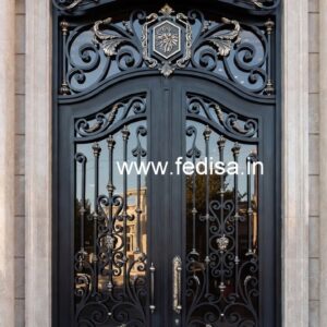 Stylish Decorative Gate Grill Design for Villas No-4323