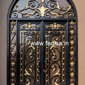 Designer Sliding Gate Grill Design for Modern Homes No-4324