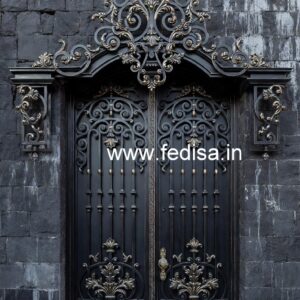 Luxury Steel Grill Gate Design for Home Exterior No-4327