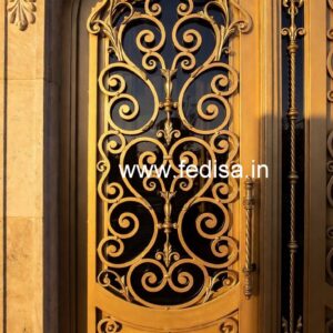 Beautiful Iron Gate Grill Design for Premium Houses No-4329