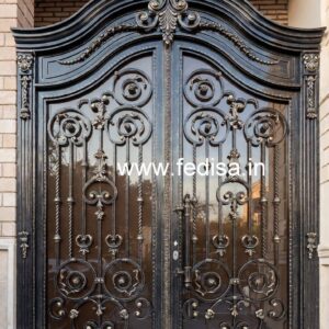 Modern CNC Gate Grill Design for Stylish Homes No-4331