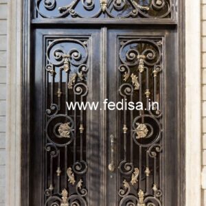 Beautiful Exterior Iron Gate Grill Design Ideas No-4347