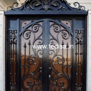 Contemporary Main Entrance Gate Grill Design Ideas No-4364