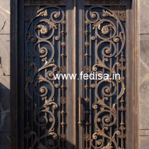 Premium Steel Gate Grill Design for House Exteriors No-4368