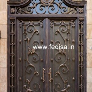 Modern Fancy Gate Grill Design for Elegant Houses No-4369