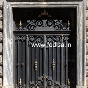 Royal Villa Entrance Gate Grill Design No-4371