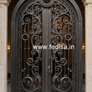 Attractive Decorative Iron Gate Grill Design No-4395