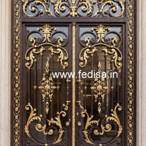 Elegant Modern Iron Gate Grill Design No-4407