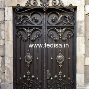 Contemporary Decorative Main Gate Grill Design No-4437