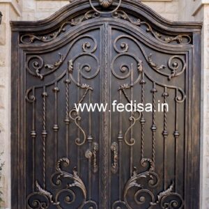 Artistic Front House Grill Gate Design Trends No-4473