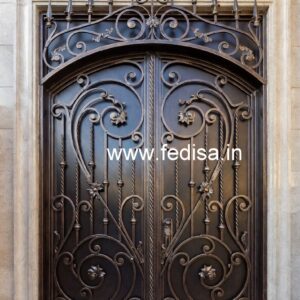 Elegant Stylish Main Entrance Gate Grill Design No-4496