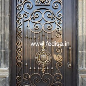 Modern Gate Grill Design Ideas for Luxury Home Entrances No-4501