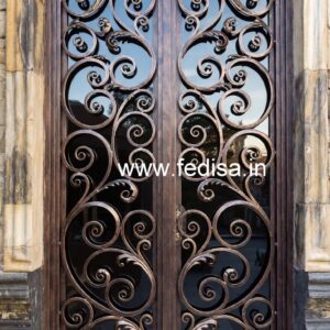 Simple and Elegant Gate Grill Design for Homes No-4518