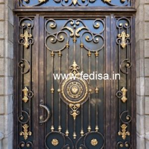 Modern Sliding Gate Grill Design for Home Entrance No-4526
