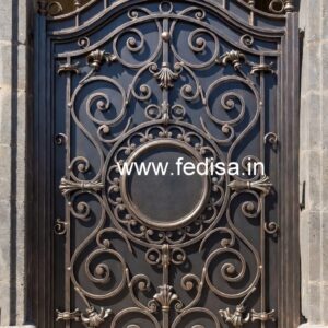 Fancy Front Gate Grill Design for Modern Homes No-4549
