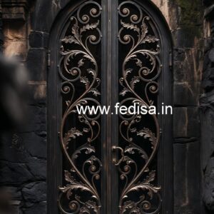 Contemporary Main Gate Grill Design with Luxury Style No-4584