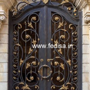 Fancy Gate Grill Design with Premium Metal Finish No-4598