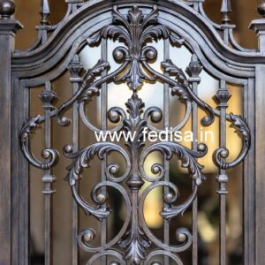 Modern Villa Entrance Gate Grill Design Inspiration No-4599