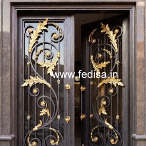 Premium Iron Gate Grill Design for Luxury Villas No-4604