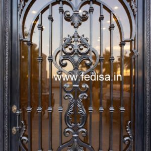 Decorative Iron Gate Grill Design for Elegant Homes No-4617