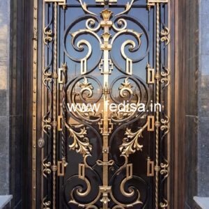 Royal Front Gate Grill Design for Contemporary Villas No-4619