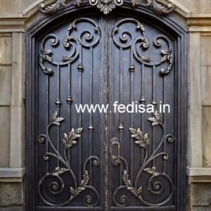 Fancy Modern Gate Grill Design for Main Entrance No-4630
