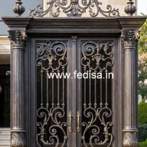 Modern House Front Gate Grill Design with Luxury Style No-4636