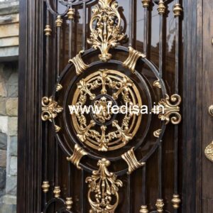 Elegant Residential Gate Grill Design for Modern Homes No-4663
