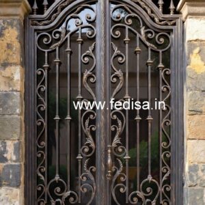 Premium Steel Gate Grill Design for House Exteriors No-4668