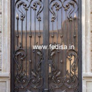 Modern Fancy Gate Grill Design for Elegant Houses No-4669