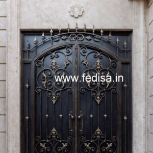 Elegant House Front Grill Gate Design for Villas No-4673