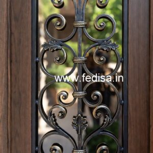 Royal Steel Gate Grill Design for Luxury Homes No-4701
