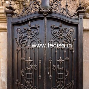 Elegant Modern Iron Gate Grill Design No-4707