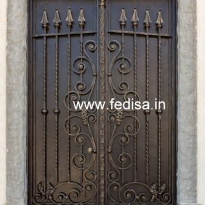 Artistic House Front Grill Gate Design No-4719