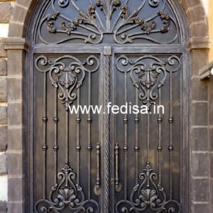 Contemporary Decorative Main Gate Grill Design No-4737