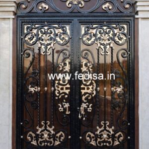 Elegant Decorative Steel Grill Gate Design No-4754