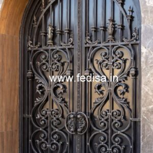 Stylish Contemporary Steel Grill Gate Design No-4760