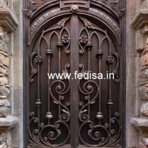 Elegant Exterior House Gate Grill Design No-4761